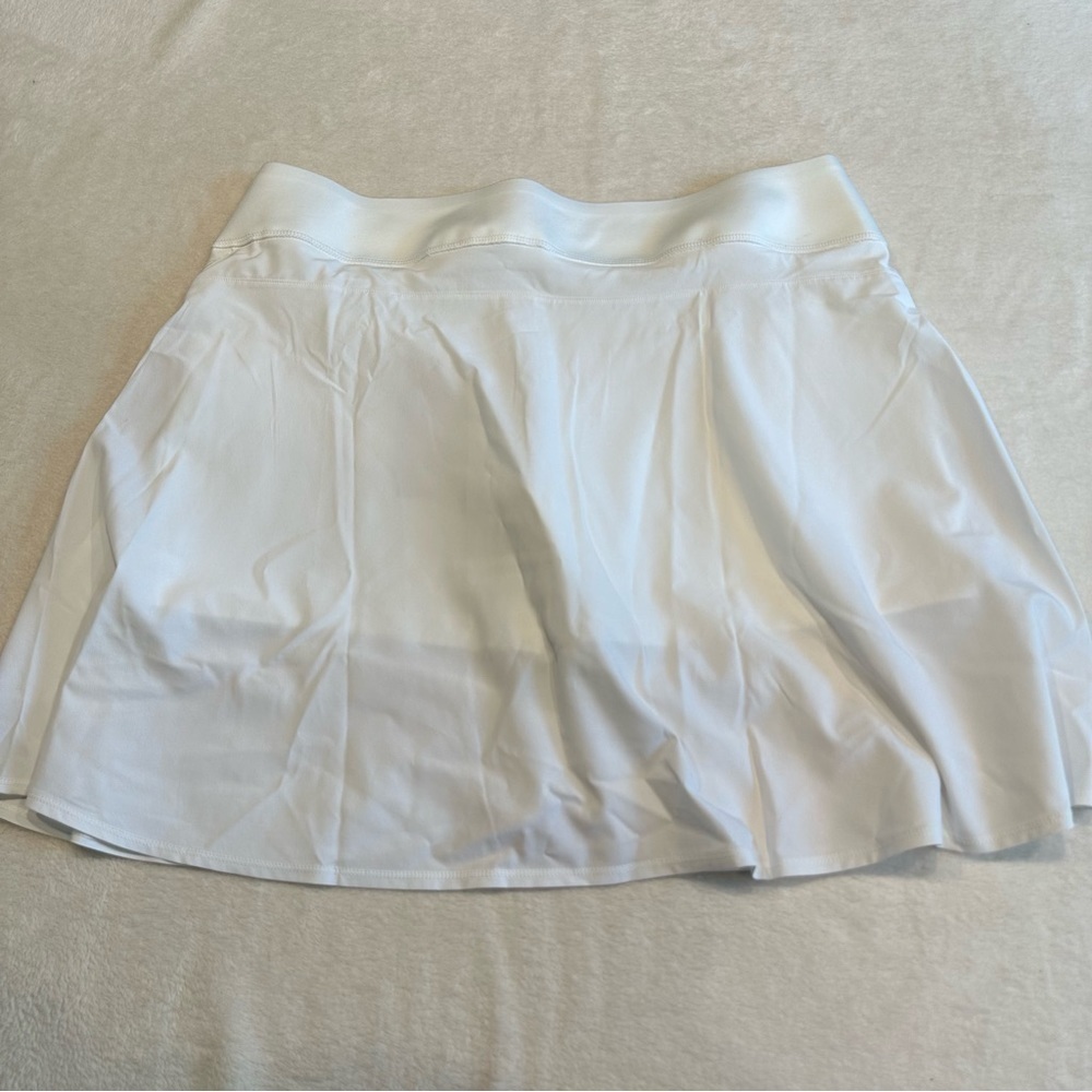 NWT Puma White Powershape Solid Skort Athletic Tennis Skirt - Picture 6 of 15